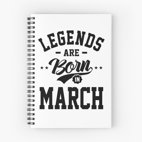 Item preview, Legends Are Born In March Birthday Design  designed and sold by cidolopez.
