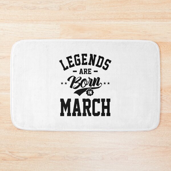 Item preview, Legends Are Born In March Birthday Design  designed and sold by cidolopez.