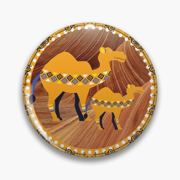 Item preview, Camels in the desert! designed and sold by DastaanArt.