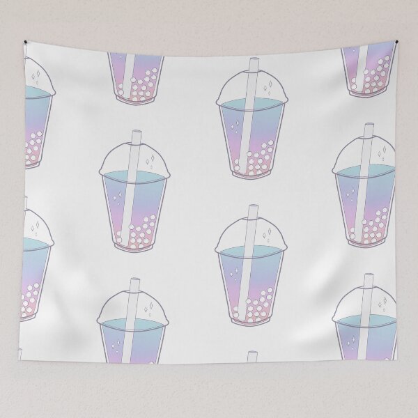 Item preview, Bubble tea, dream galaxy rainbow, bubbly tea designed and sold by StudioHinte.
