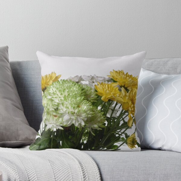 Item preview, White green and yellow Chrysanths designed and sold by Jouko Lehto Photography.