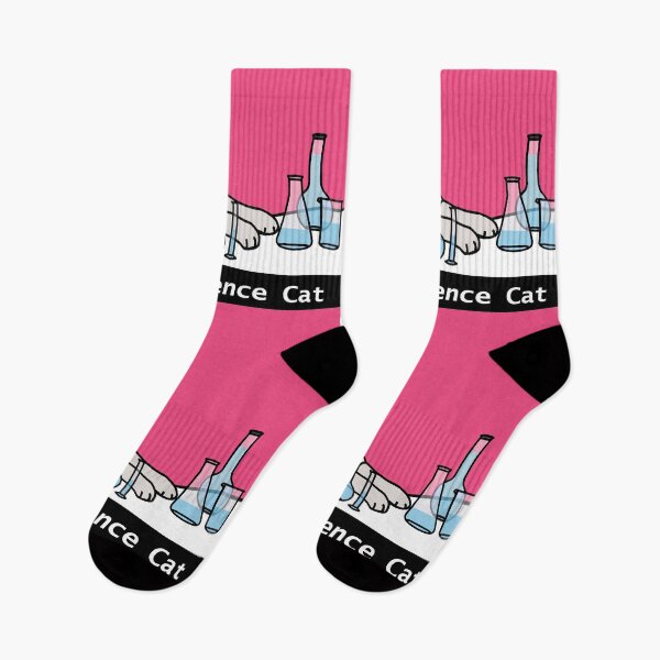 Item preview, I am Not A Science Cat Safety Glasses Flasks Ready to Learn designed and sold by ellenhenry.