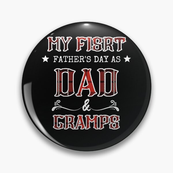 Item preview, Funny My First Father's Day As Dad and Gramps designed and sold by kimart18.