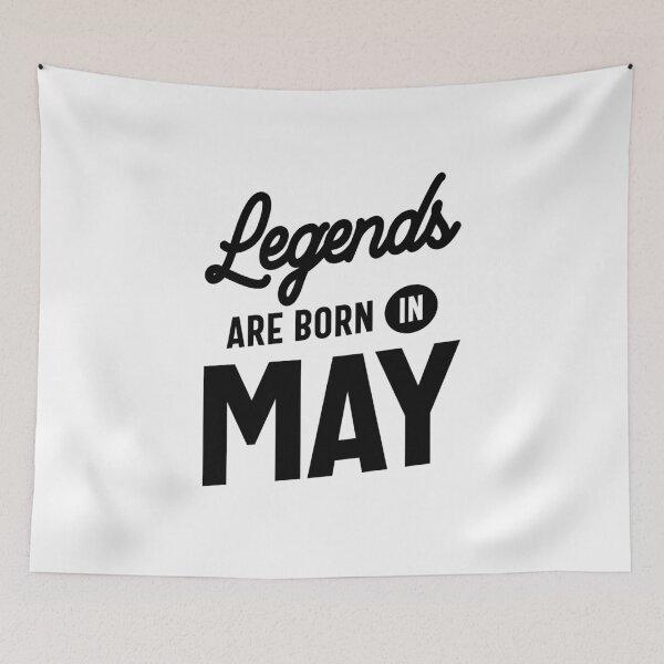 Item preview, Legends Are Born In May Birthday Design  designed and sold by cidolopez.