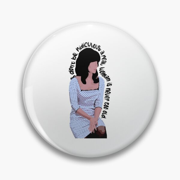 Item preview, Funny A Real Woman Is Never Too Old Cher's Gift designed and sold by IsaiasRainsTees.