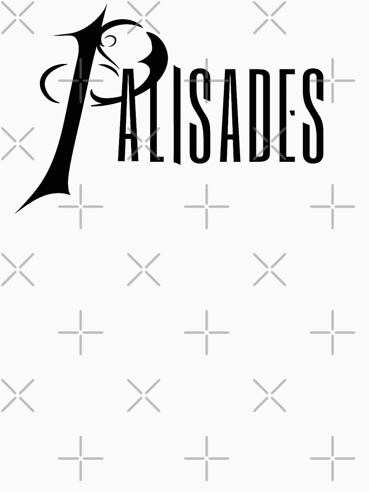 "Palisades logo" Tshirt by MrLazyCat Redbubble