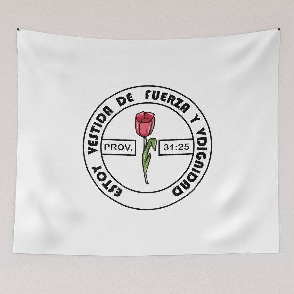 Item preview, Estoy Vestida De Fuerza y Dignidad. Proverbios 31:25 Spanish designed and sold by Theobsessed01.