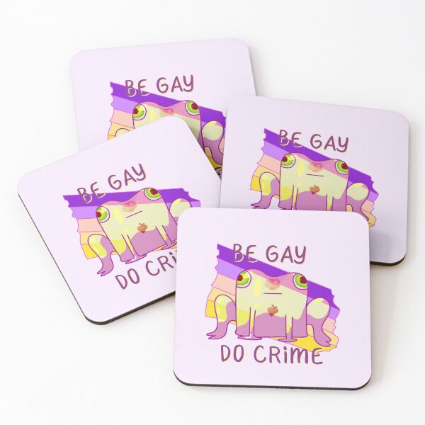 Item preview, Be Gay Do Crime, Trixic Pride  designed and sold by ForTheFrogWar.
