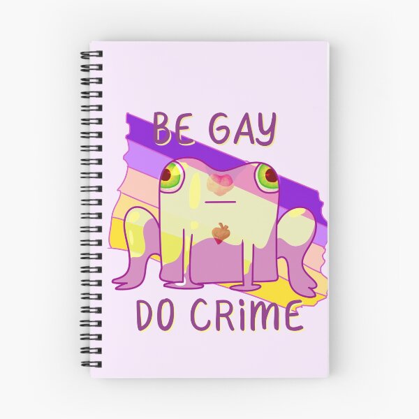 Item preview, Be Gay Do Crime, Trixic Pride  designed and sold by ForTheFrogWar.