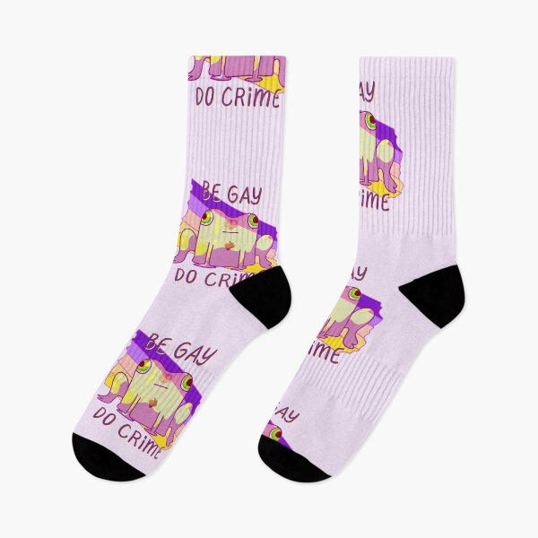 Item preview, Be Gay Do Crime, Trixic Pride  designed and sold by ForTheFrogWar.
