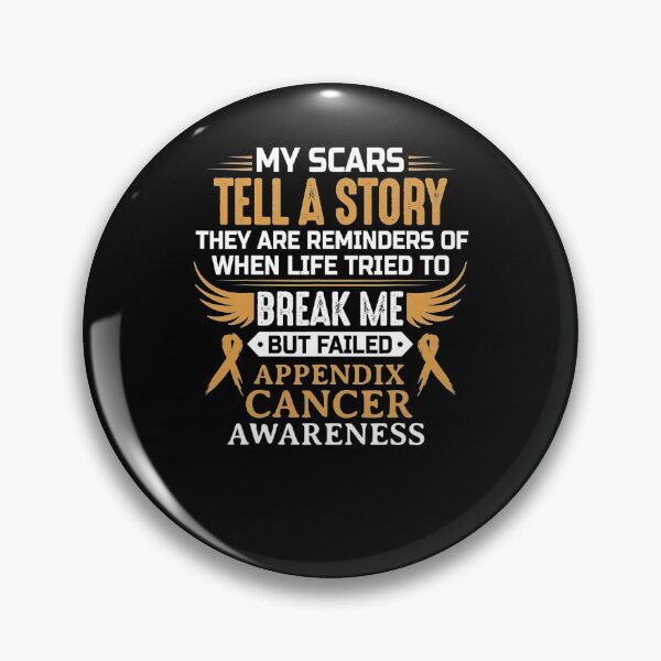 Item preview, Appendix Cancer Awareness Survivor Ribbon Funny designed and sold by JeannetteFlower.