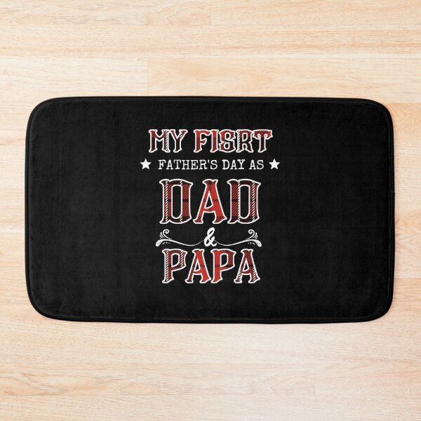 Item preview, Awesome My First Father's Day as Dad And Papa designed and sold by kimart18.