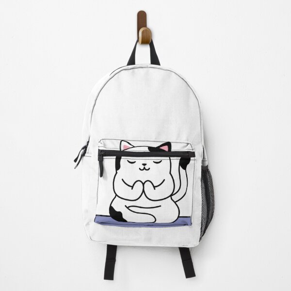 Item preview, Cute Kawaii Zen Yoga Cat designed and sold by KawaiiStickers-.