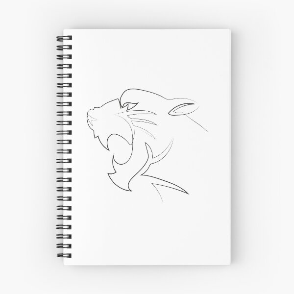 Item preview, Black Leopard | One Line Artist | Minimal Art | One Line Art designed and sold by One-Line-Artist.