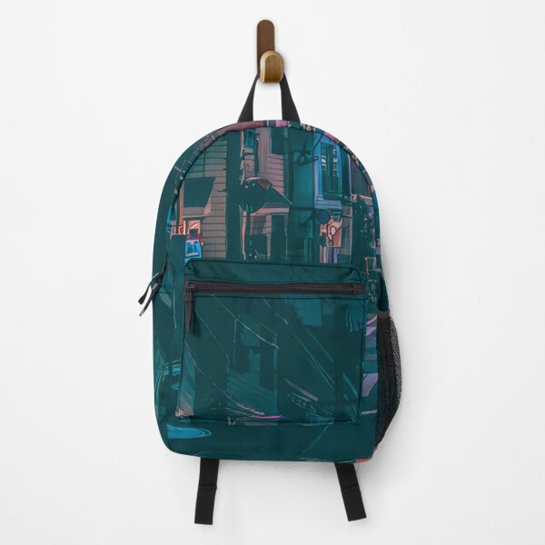 Item preview, Cyberpunk Night Japan Road designed and sold by KaremaJ.