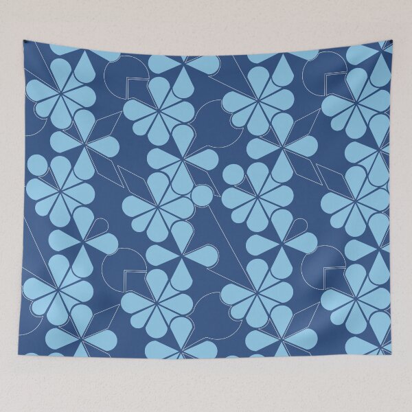 Item preview, Blue flowers designed and sold by STG-Designs.