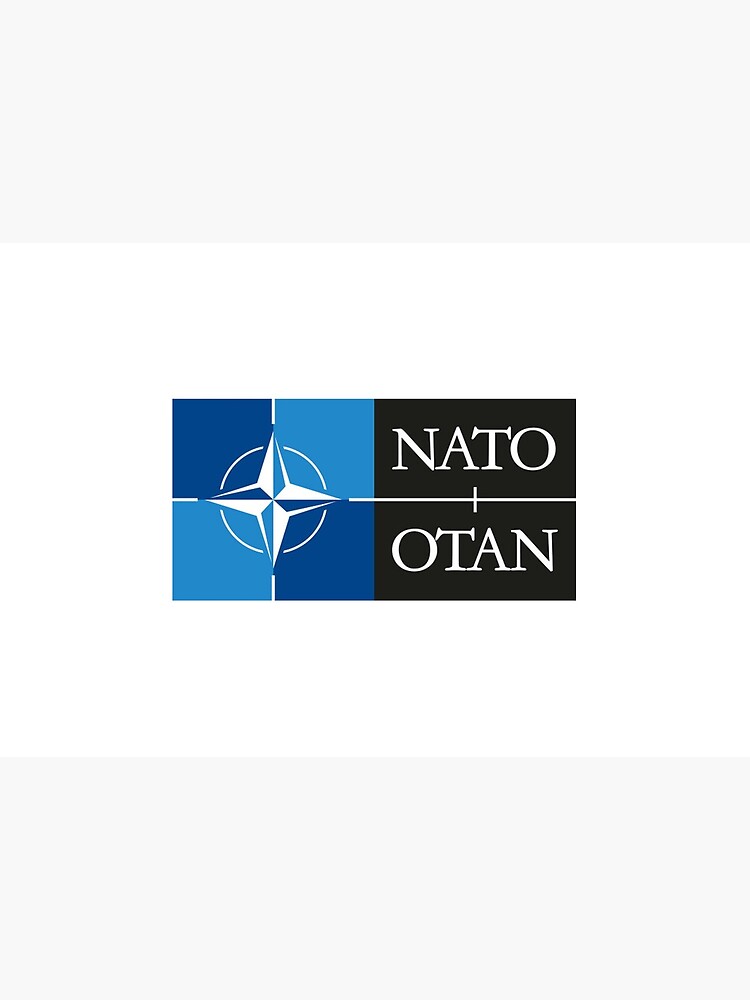 NATO. Logo of the North Atlantic Treaty Organisation, North Atlantic Alliance. by TOMSREDBUBBLE