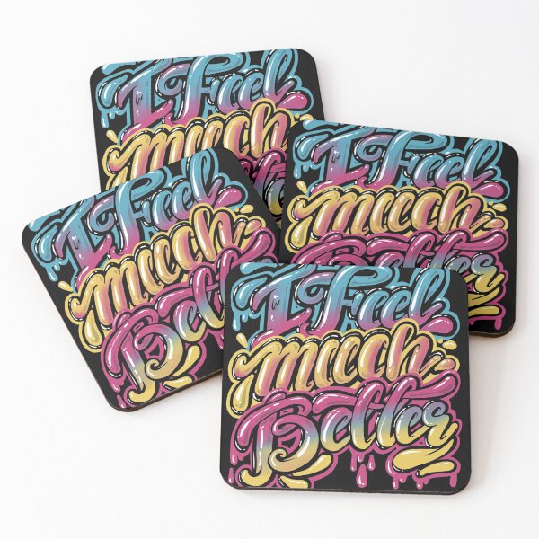 Item preview, I feel much better, Lettering design designed and sold by PAINTORS.