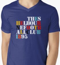 THE SHELBOURNE FOOTBALL CLUB 1895 (STONE ROSES) Men's V-Neck T-Shirt