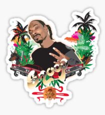 Snoop Dogg tee Sticker
