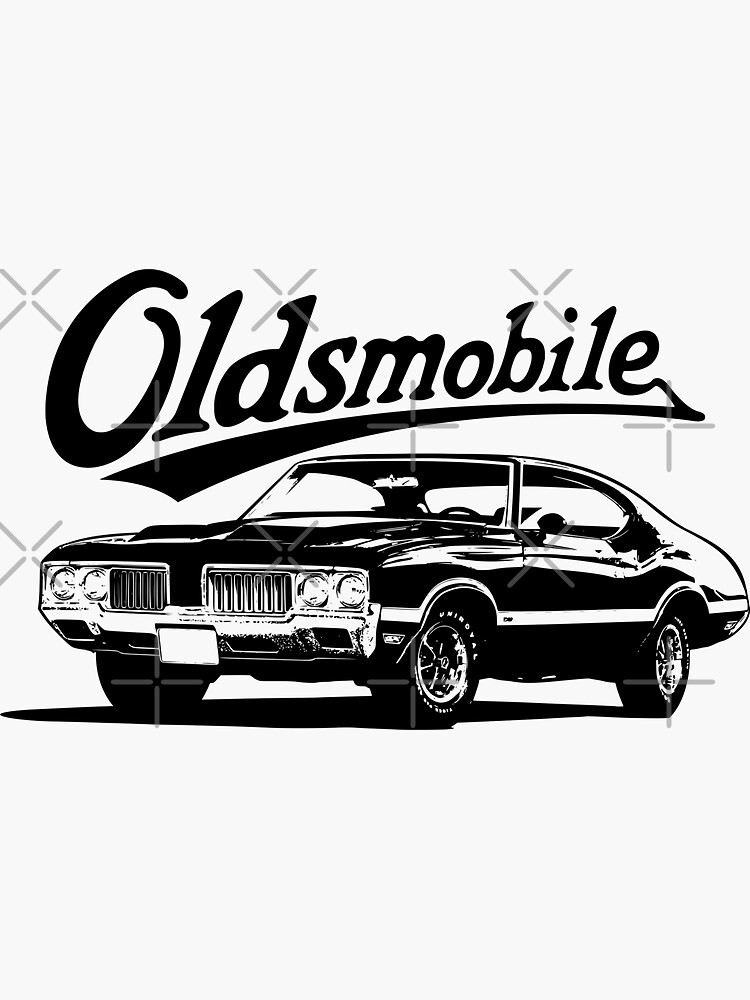 "Oldsmobile" Sticker by DiabloLavori Redbubble