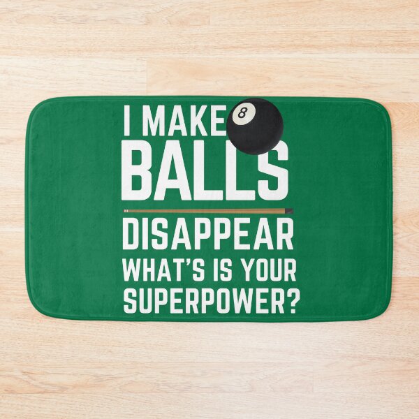 Item preview, Funny Billiard Player I make Ball Disappear Funny Gift for Pool Lover designed and sold by sinceanna.