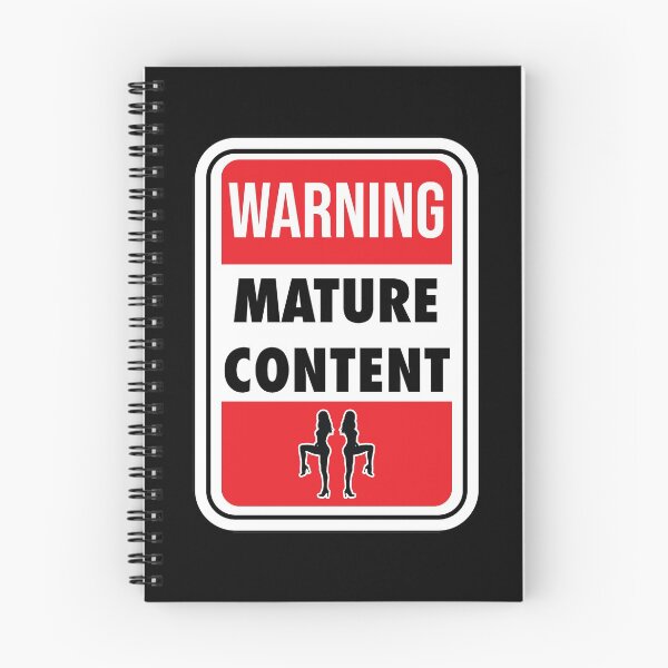 Item preview, Mature Content Sign designed and sold by Blok45.