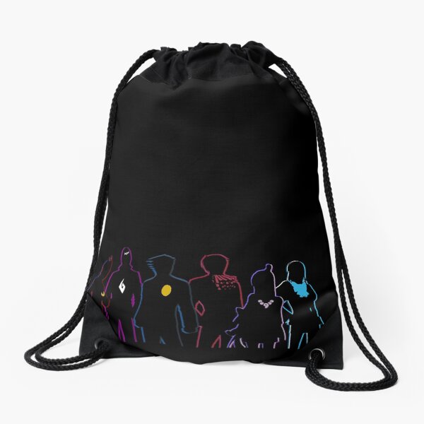 Ace Attorney Print Drawstring Bag