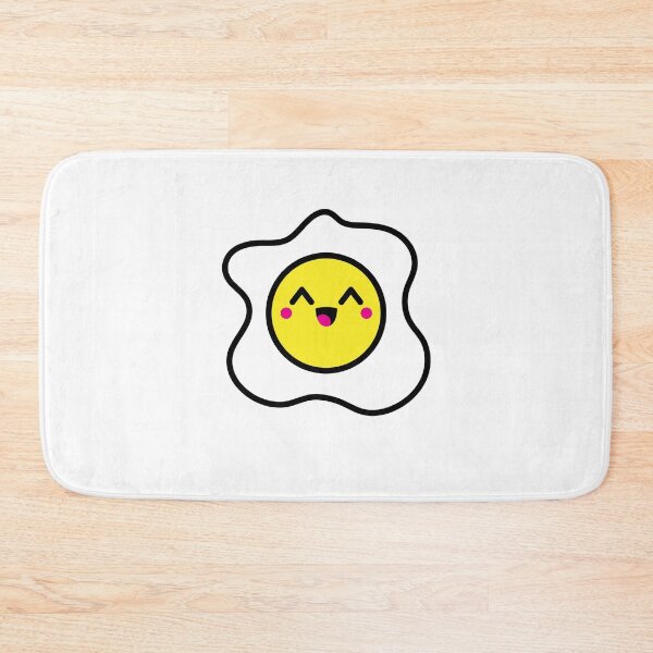 Item preview, Cute Kawaii Fried Egg - Egg-citing! designed and sold by KawaiiStickers-.