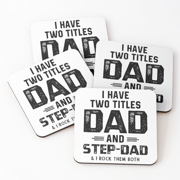 Item preview, I Have Two Titles Dad And Step-Dad - Fathers Day Gift designed and sold by DiogoCalheiros.