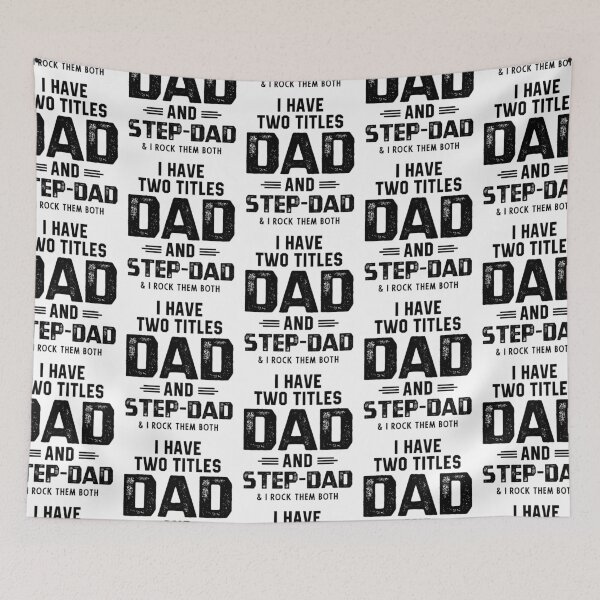 Item preview, I Have Two Titles Dad And Step-Dad - Fathers Day Gift designed and sold by DiogoCalheiros.