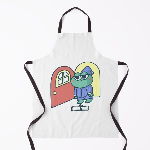 Item preview, Cute Kawaii Sleepy Annoyed Groggy Frog designed and sold by KawaiiStickers-.