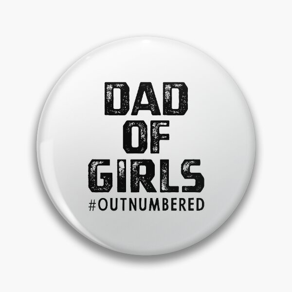 Artikelvorschau, Dad of Girls #Outnumbered - Vatertagsgeschenk entworfen und verkauft von DiogoCalheiros.