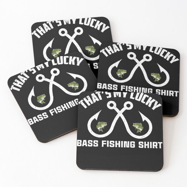 Item preview, Funny Bass Fish That's my lucky bass fishing designed and sold by gloryandbliss.