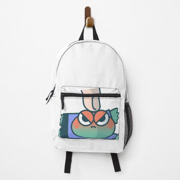 Artikelvorschau, Cute Kawaii Angry Frog Poked By Finger entworfen und verkauft von KawaiiStickers-.