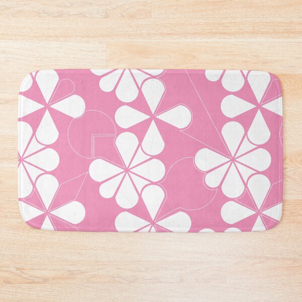 Item preview, white in Pink flowers designed and sold by STG-Designs.