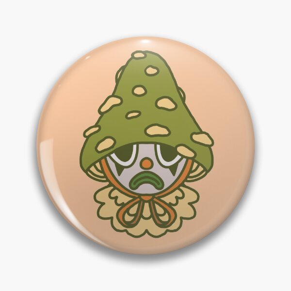 Item preview, Green goth mushroom clown designed and sold by spicey-bones.