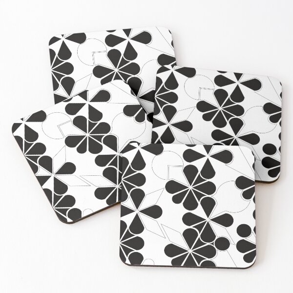 Item preview, black in white flowers designed and sold by STG-Designs.