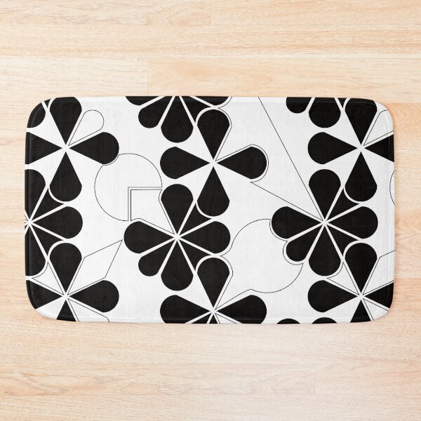 Item preview, black in white flowers designed and sold by STG-Designs.