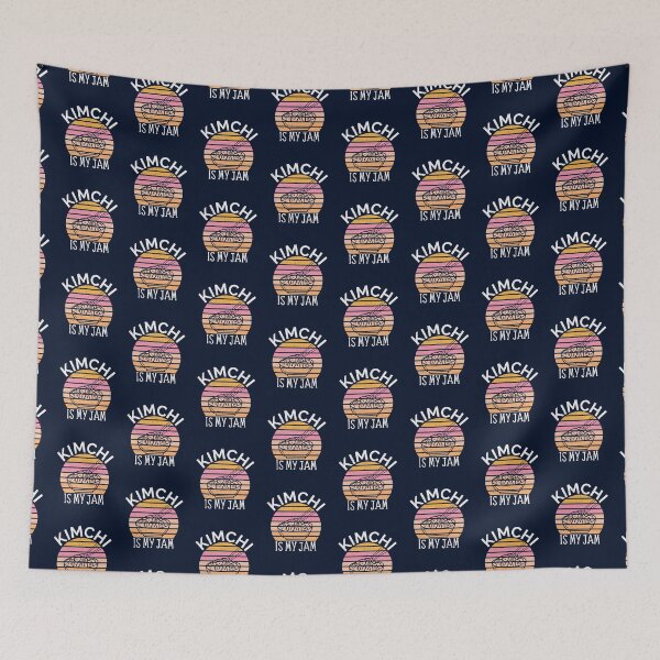 Item preview, Kimchi Is My Jam - Korean Pickled Vegetables Fun Vintage Design designed and sold by madtoyman.