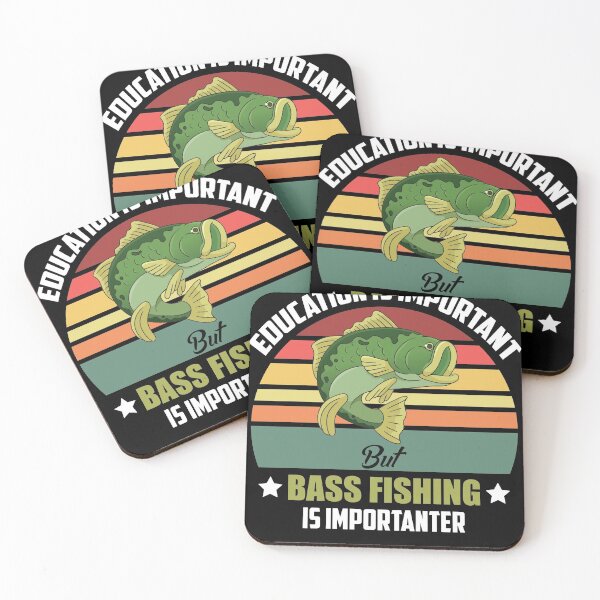 Item preview, Funny Bass Fishing retro - education is important designed and sold by gloryandbliss.