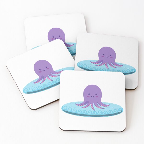Item preview, Purple Octopus designed and sold by treasure-crafts.