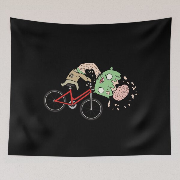 Item preview, Zombie bicycle accident designed and sold by Yellowsprint.