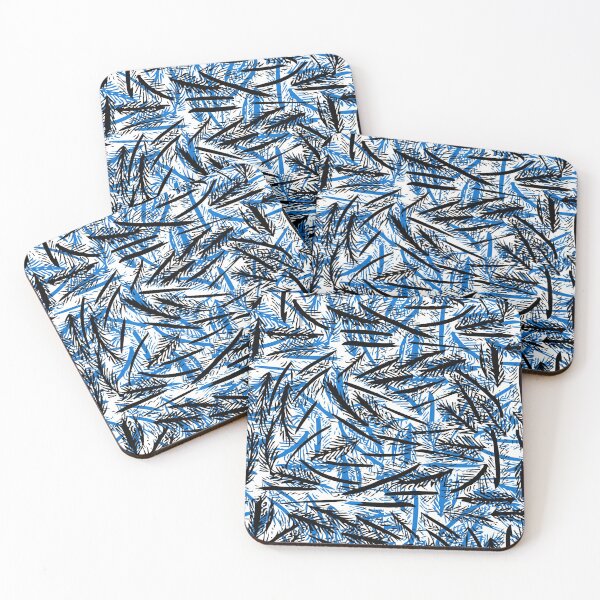 Item preview, Blue, Black & White #9 designed and sold by Kettukas.