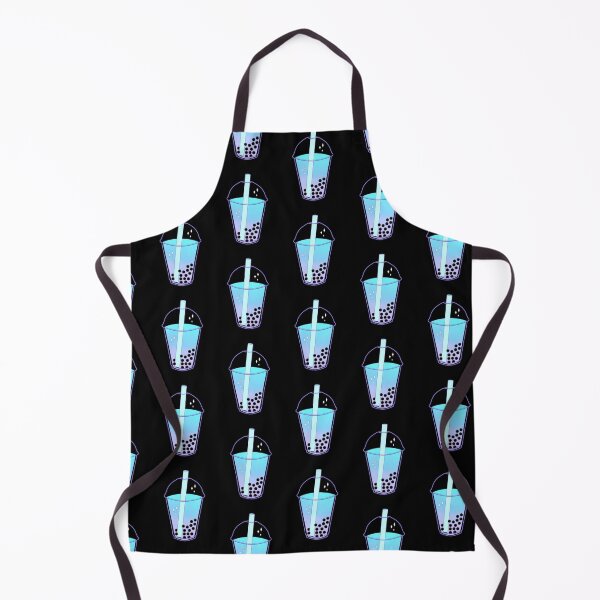 Item preview, Bubble milk tea, pearl tea, rainbow blue gradient designed and sold by StudioHinte.