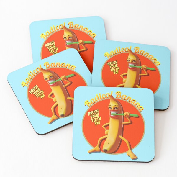 Item preview, Radical Banana - Brushing Teeth designed and sold by AlexSin.