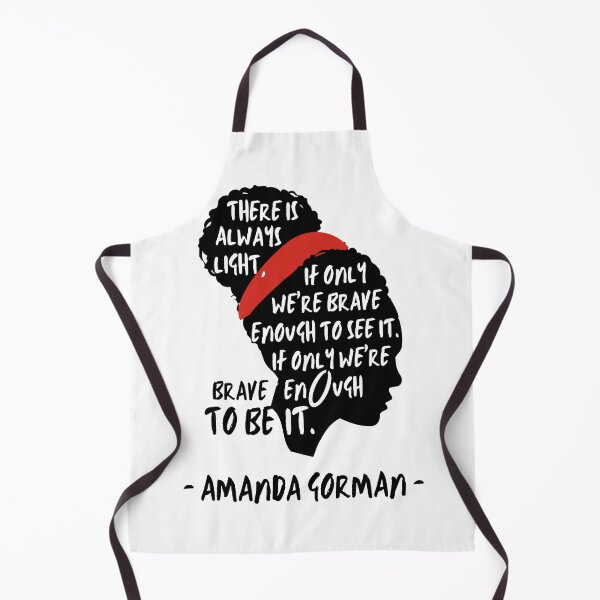 Item preview, Amanda Gorman Inauguration Poem Quote. There is Always Light designed and sold by ReichBourne.
