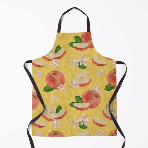 Item preview, Apple and blossom pattern designed and sold by Crafticorn.