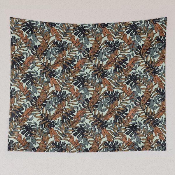 Item preview, Tropical Hawaiian Paradise With Abstract Colors Of Tropical Plants designed and sold by ArthurYosh.
