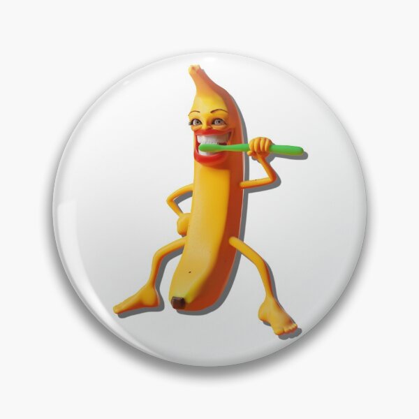 Item preview, Funny Radical Banana - Brushing Teeth designed and sold by AlexSin.